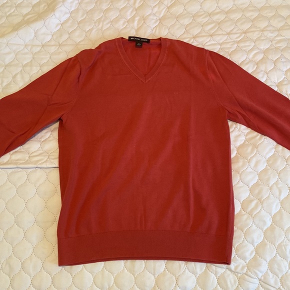 Men’s Michael Kors Sweater, Red, Size = S - Picture 4 of 4